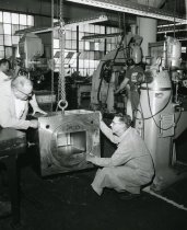 Interior view of Worcester Moulded Plastics Company